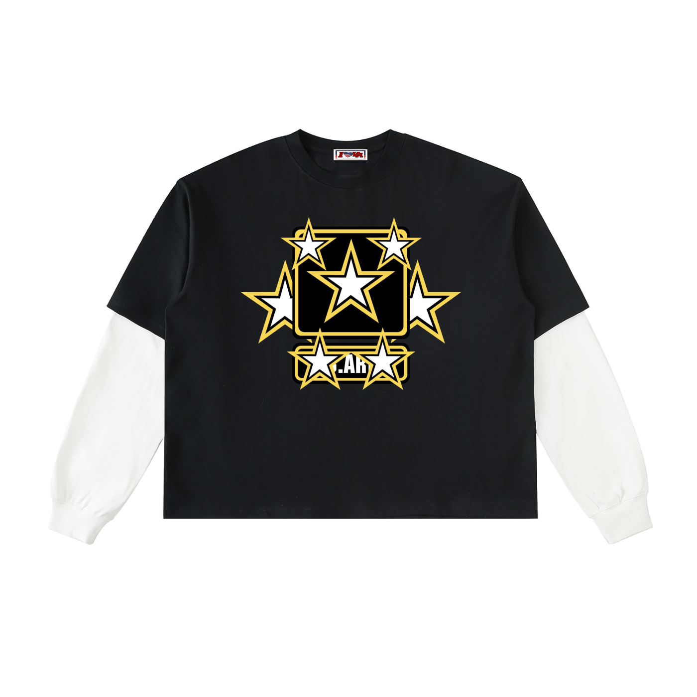 7 Star Army Layered Tee