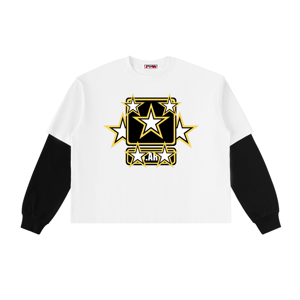 7 Star Army Layered Tee