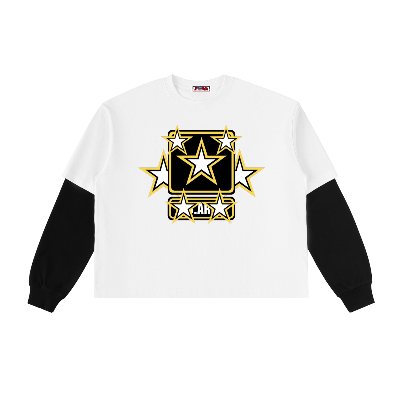 7 Star Army Layered Tee